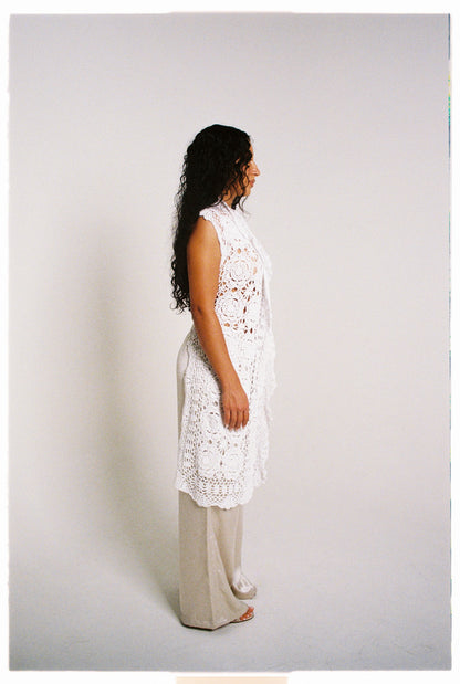 Maria Halter Top in White