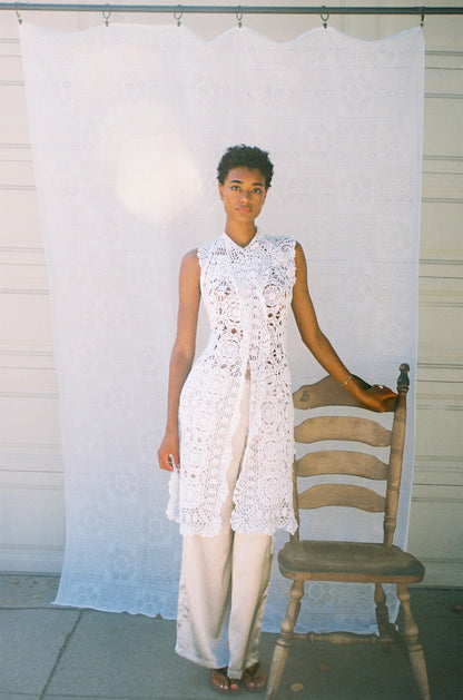 Maria Halter Top in White