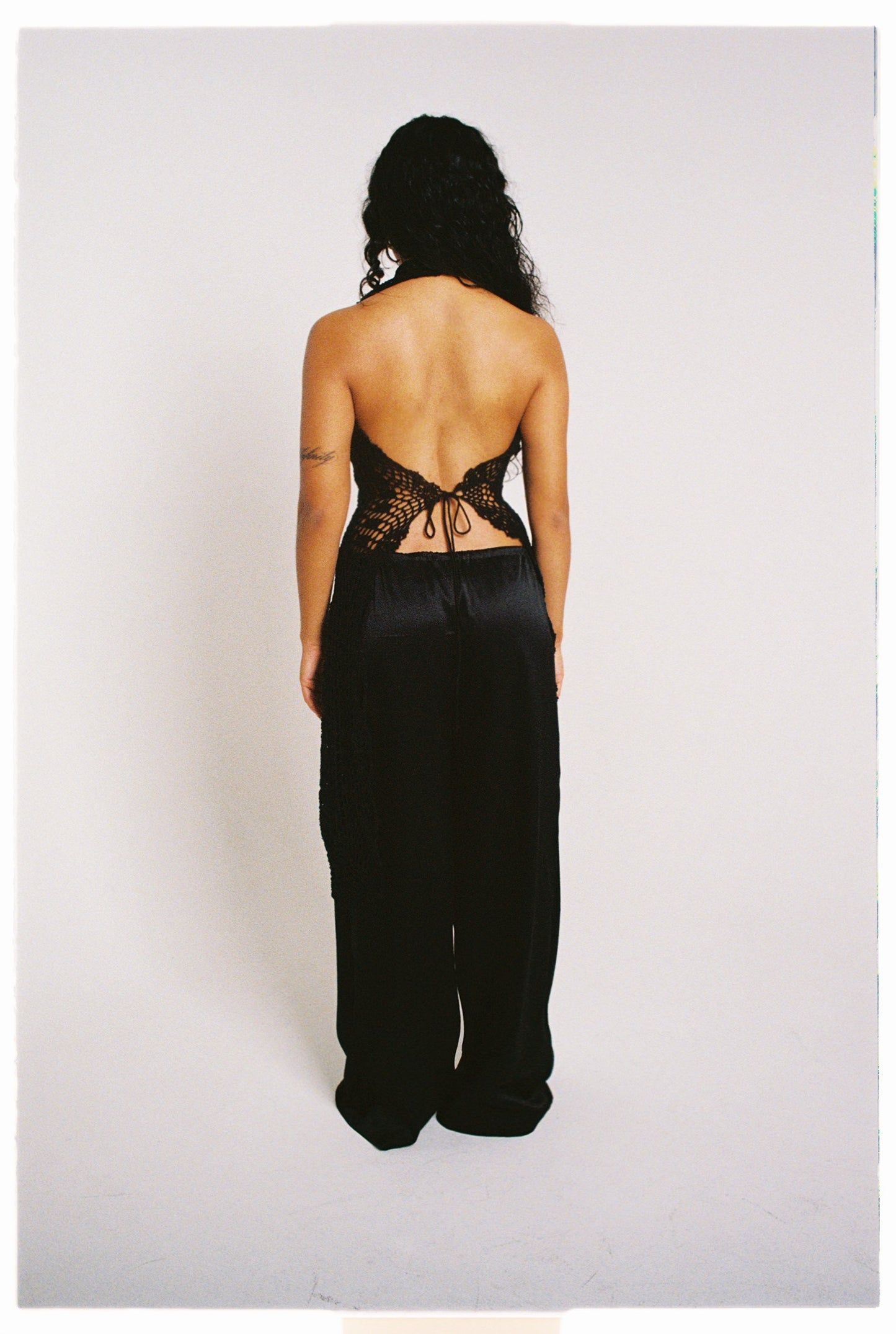 Maria Halter Top in Black