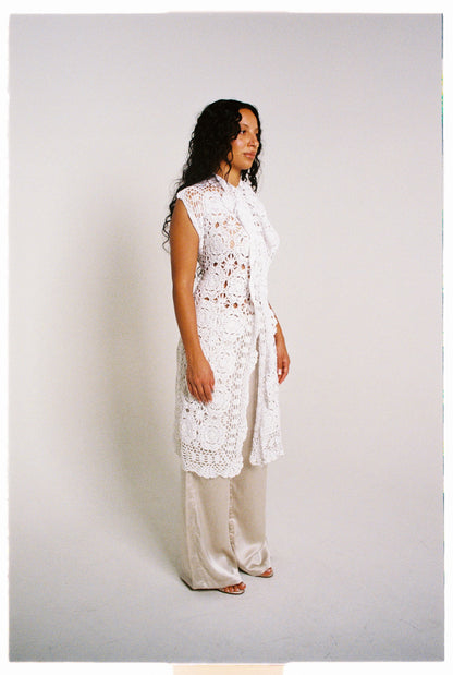 Maria Halter Top in White